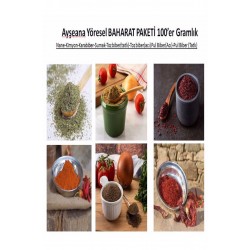 Baharat Paketi 100 gramlık 8 Çeşit