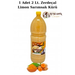 Zerdeçallı Limon Sarımsak Kürü El Yapımı Doğal 2 Lt